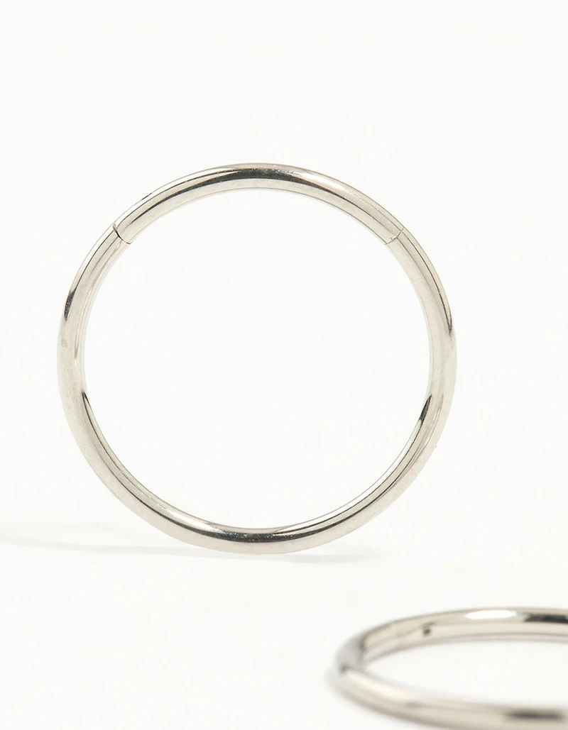 Boucles d’oreilles en acier chirurgical de sommeil moyen 12 mm