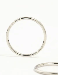 Boucles d’oreilles en acier chirurgical de sommeil moyen 12 mm