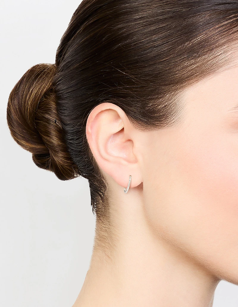 Boucles d’oreilles en acier chirurgical pour dormeurs moyens 10 mm