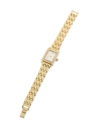 Gold & Diamante Roman Numeral Watch