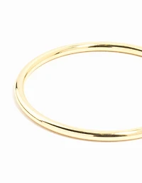 Gold Round Bangle