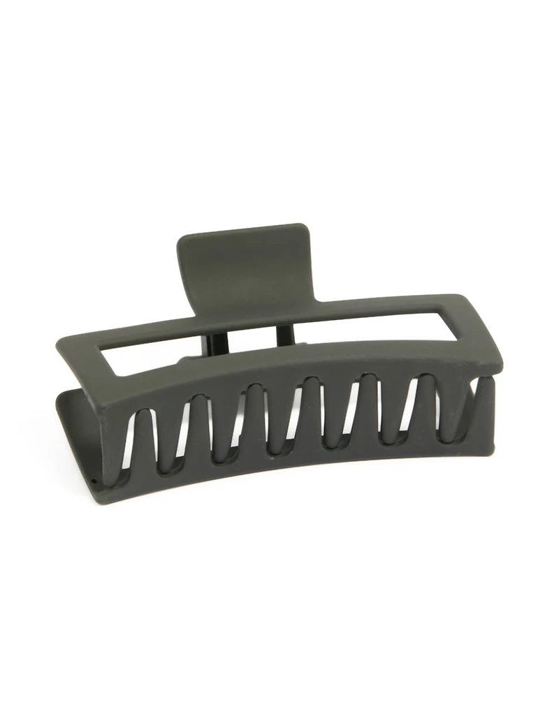 Extra Large Black Coated Claw Clip