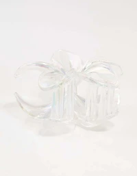 Iridescent Frangipani Hair Claw Clip