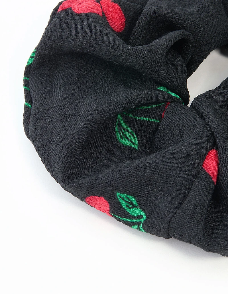 Chouchou en tissu Black Cherry