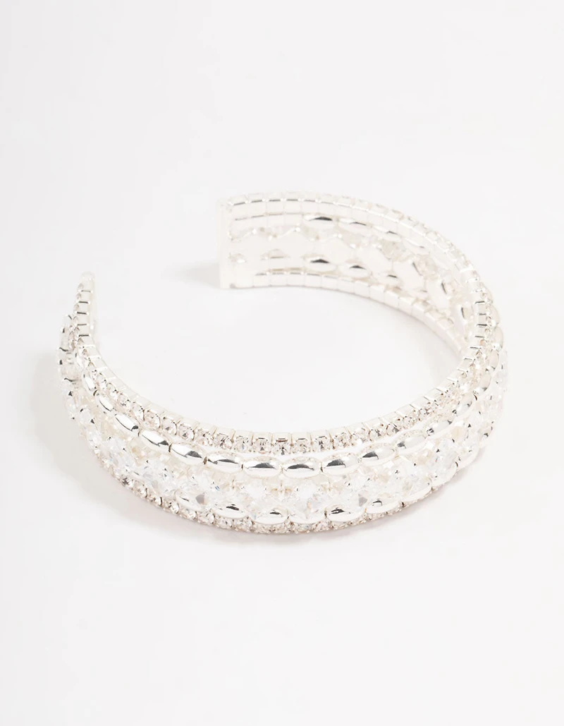Poignet de poignet en cube Zirconia Cupchain