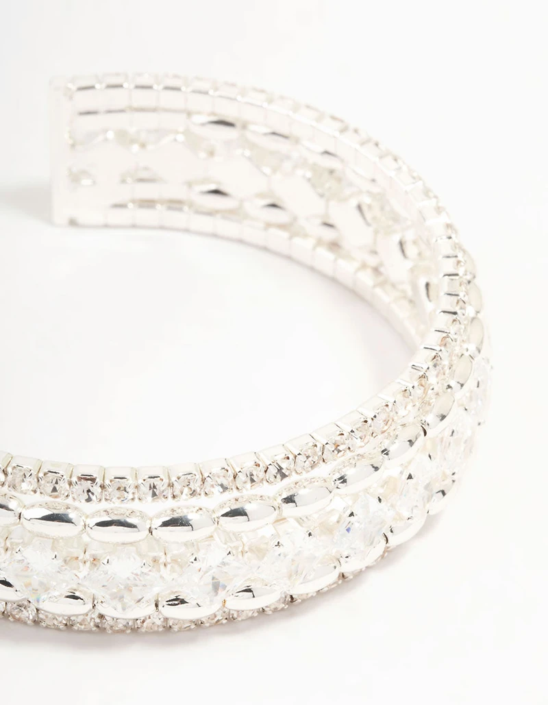 Poignet de poignet en cube Zirconia Cupchain