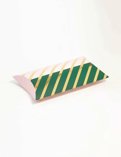 Pink and Green Pillow Box