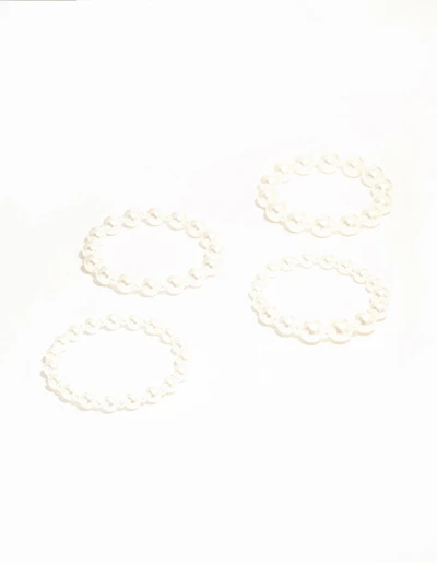 Pearl Bracelets 4-Pack
