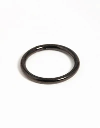 Black Coated Metal Surgical Steel Black Ear Clicker