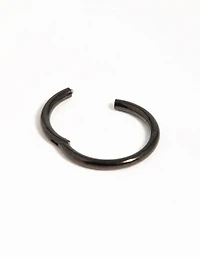 Black Coated Metal Surgical Steel Black Ear Clicker