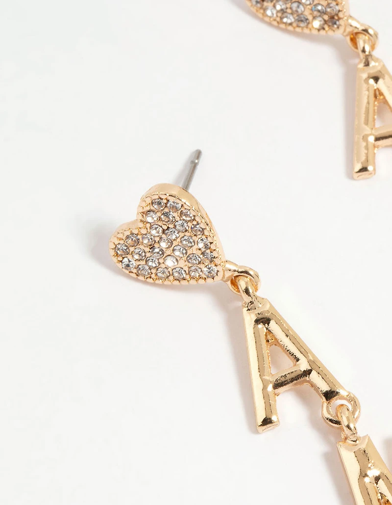 Boucles d’oreilles pendantes Gold Armor
