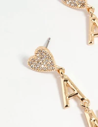 Boucles d’oreilles pendantes Gold Armor