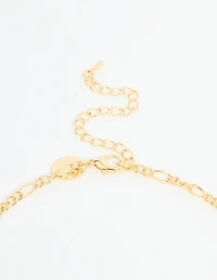 Gold Plated Rose Quartz Y-Necklace