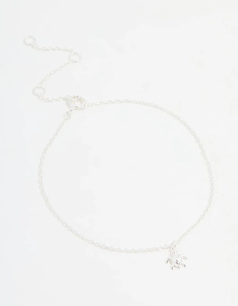 Sterling Silver Turtle Bracelet