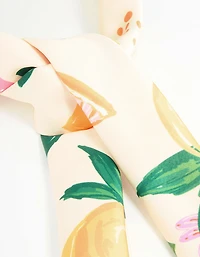 Vacation Print Fabric Scarf