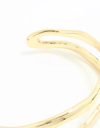 Gold Layered Wrist Cuff