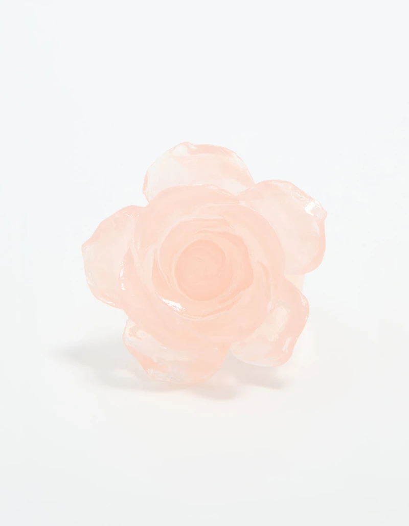 Rose Gold Large Rosette Ring