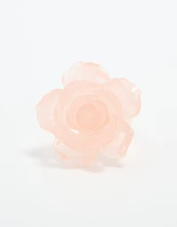 Rose Gold Large Rosette Ring