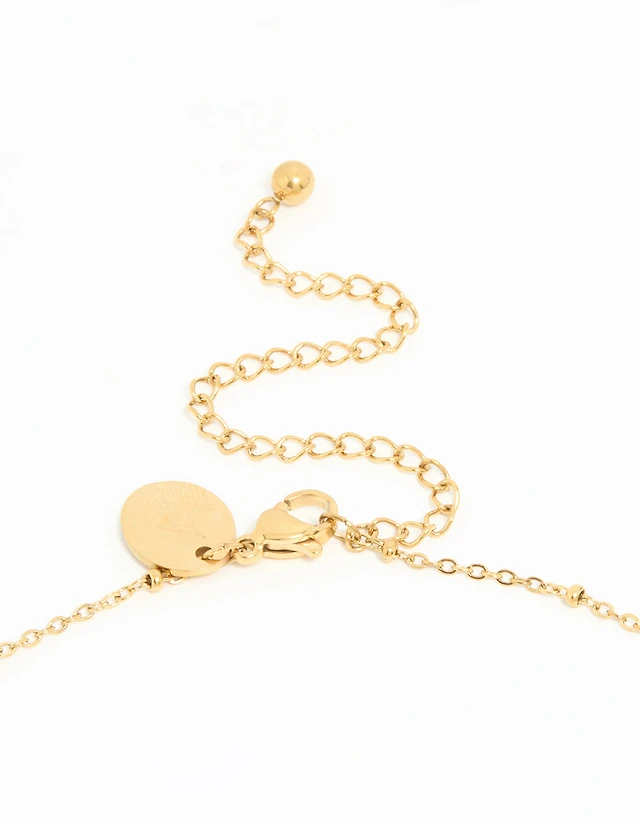 Shop Lovisa Waterproof Gold Plated Stainless Steel Cubic Zirconia