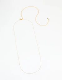Waterproof Gold Plated Stainless Steel Pearl Waist Chain