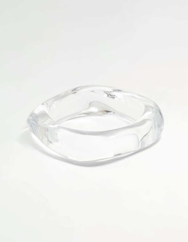 Bracelet transparent acrylique