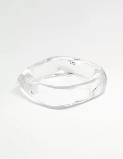 Bracelet transparent acrylique