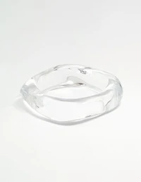 Bracelet transparent acrylique