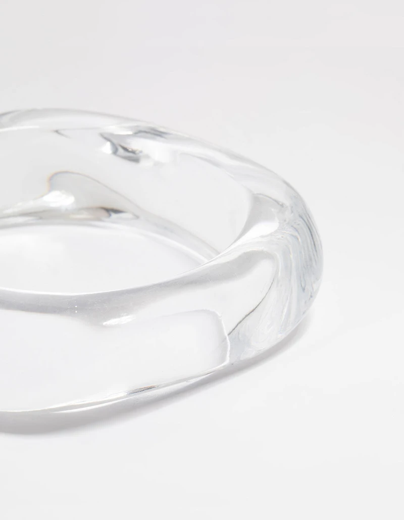 Bracelet transparent acrylique