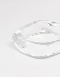 Bracelet transparent acrylique