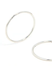 Surgical Steel Sleeper Earrings 16 MM