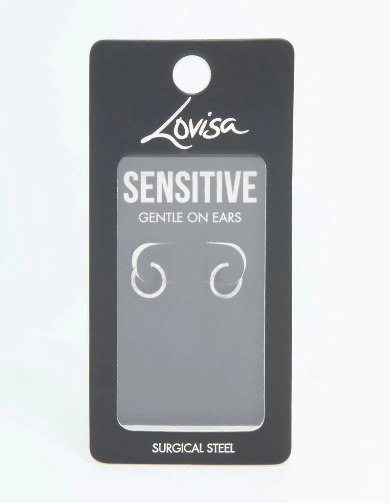 Surgical Steel Sleeper Earrings