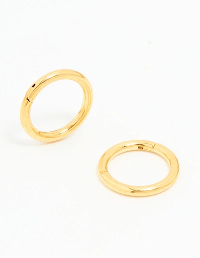 Gold Plated Surgical Steel Sleeper Earrings