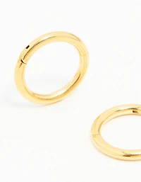 Gold Plated Surgical Steel Sleeper Earrings