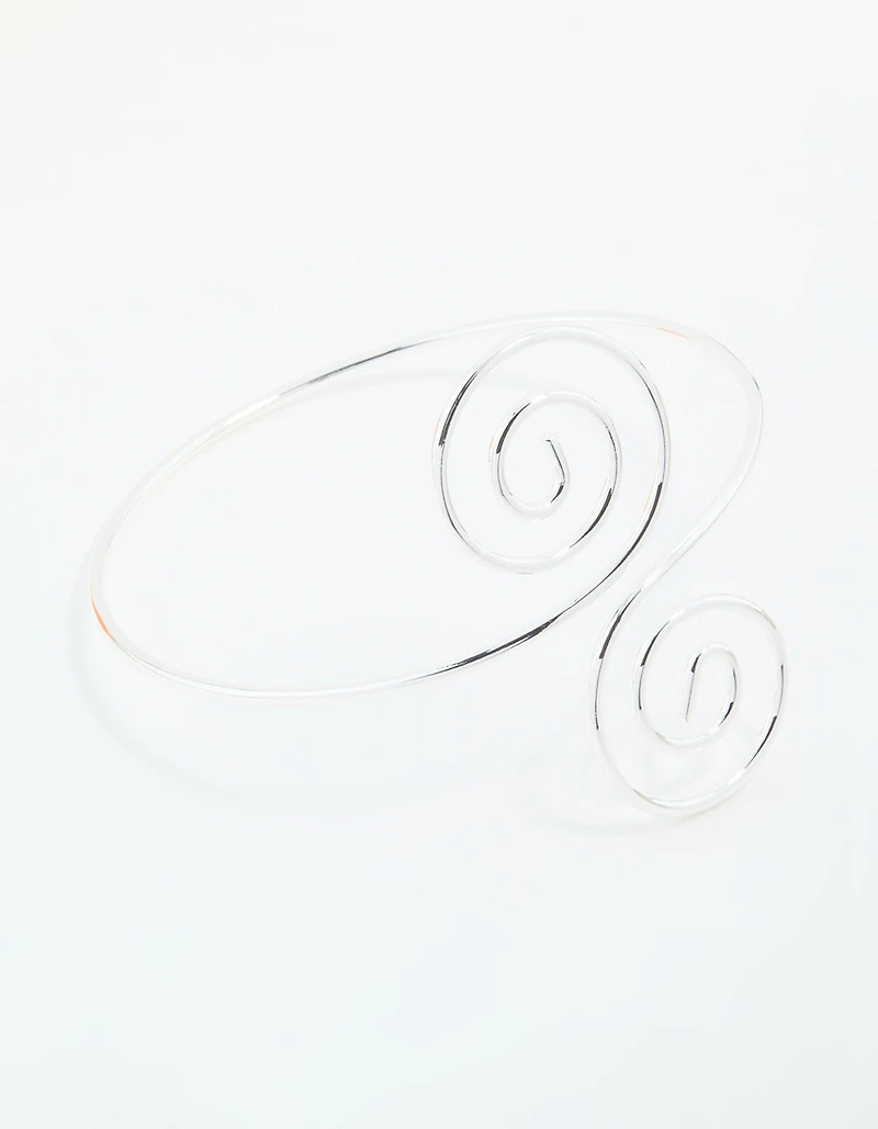 Silver Swivel Arm Cuff