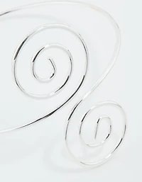 Silver Swivel Arm Cuff