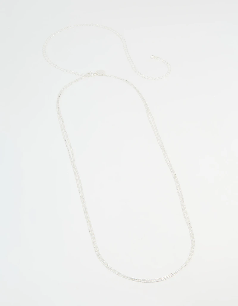 Silver Layered Waist Chain