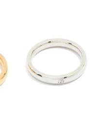 Anneaux étanches mélangés en acier inoxydable paquet de 3