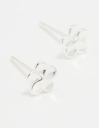 Boucles d’oreilles Frangipani en argent sterling