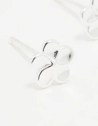 Boucles d’oreilles Frangipani en argent sterling