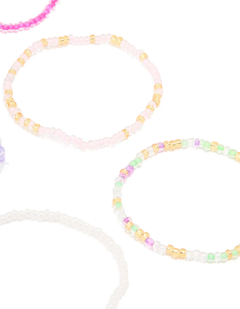 Kids Beaded Bracelets 9-Pack