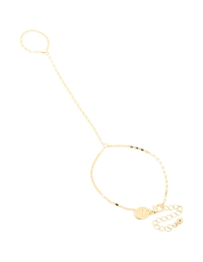 Gold Plated Plain Chain Hand Chain
