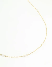 Gold Plated Freshwater Pearl Waist Chain