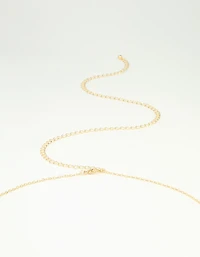Gold Plated Freshwater Pearl Waist Chain