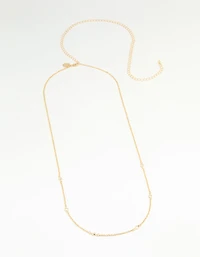 Gold Plated Diamante Waist Chain