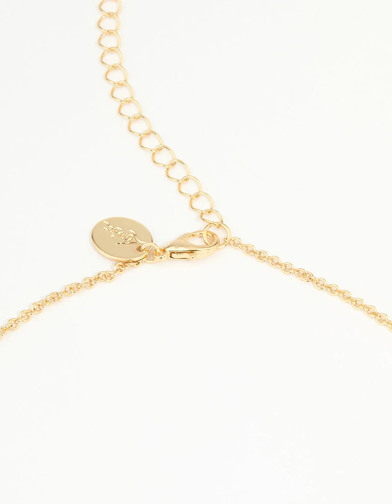Gold Plated Diamante Waist Chain