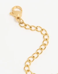Waterproof Gold Plated Stainless Steel Necklace Extender Chain