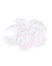 Iridescent Frangipani Claw Clip