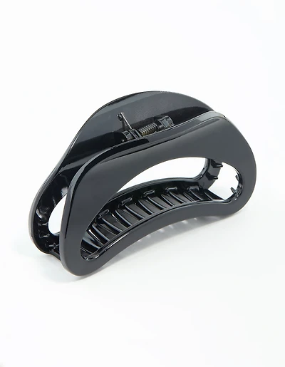 Black Triangle Claw Clip