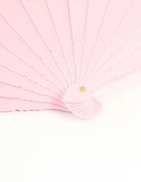 Pink Folding Fan