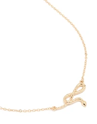 Collier Serpent Infini en Or